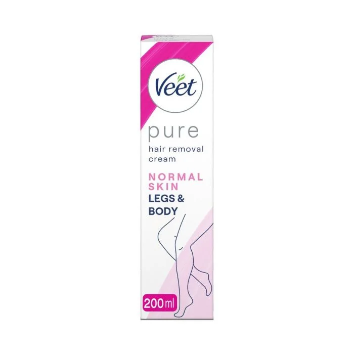 Veet Pure hårfjerningskrem Legs & Body 200 ml v:7442111