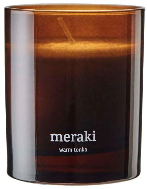 Meraki Warm Tonka Scented Candle Medium v:7275292 Meraki Warm Tonka Scented Candle Medium v:7275292