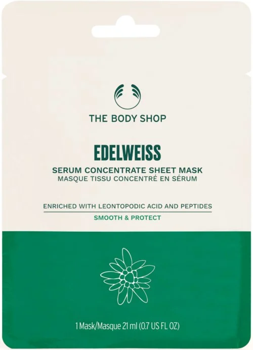 The Body Shop Edelweiss Sheet Mask 21 ml v:1842098 The Body Shop Edelweiss Sheet Mask 21 ml v:1842098