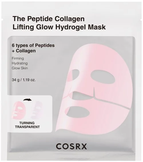 COSRX The Peptide Collagen Lifting Glow Hydrogel Mask 3 stk v:5886779