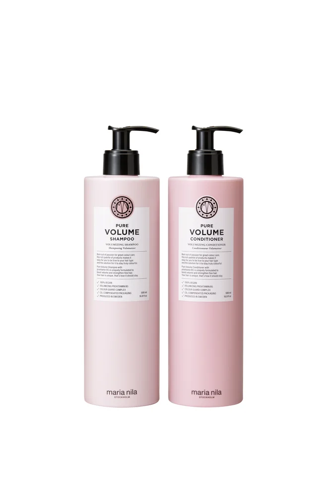 Maria Nila Pure Volume gavesett med shampoo og balsam v:4199690