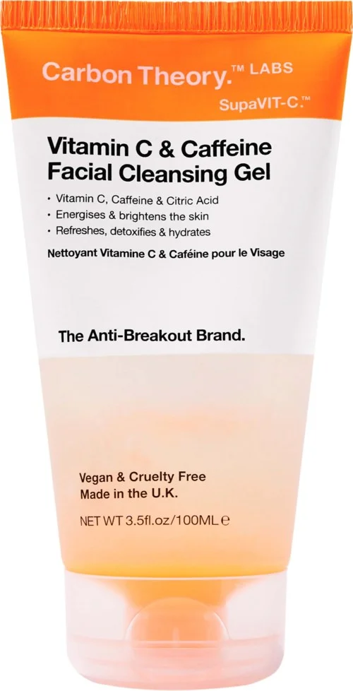 Carbon Theory SupaVit-C Vitamin C & Caffeine Facial Cleansing Gel 100 ml v:7644326 Carbon Theory SupaVit-C Vitamin C & Caffeine Facial Cleansing Gel 100 ml v:7644326