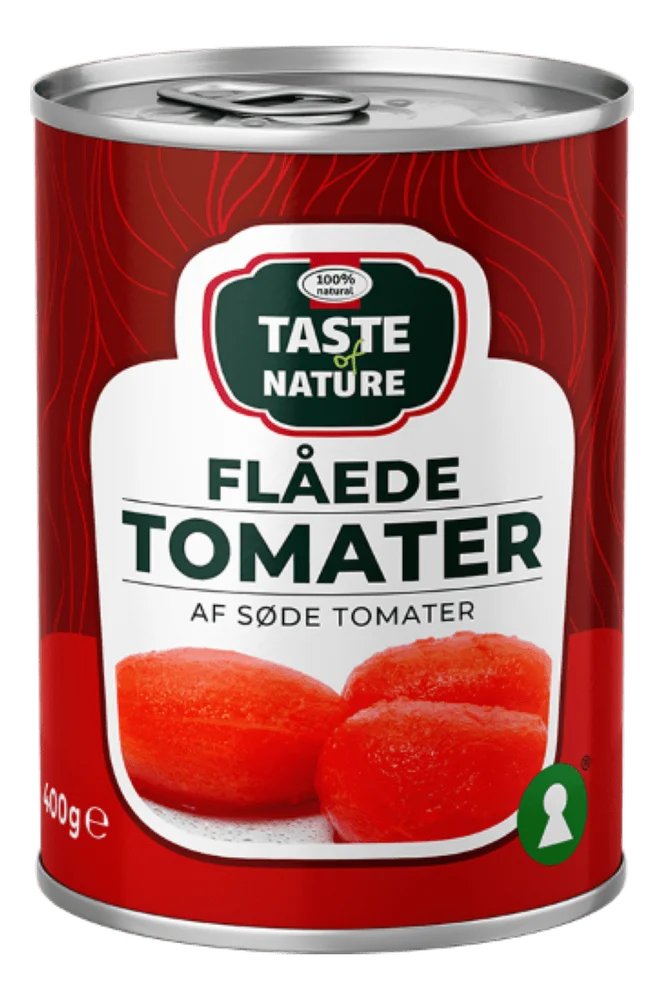 Taste of Nature Flåede tomater – 400 g. v:3995307