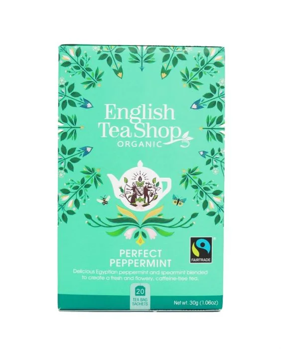English Tea Shop Te Perfect Peppermint (koffeinfri) 20stk v:4022985