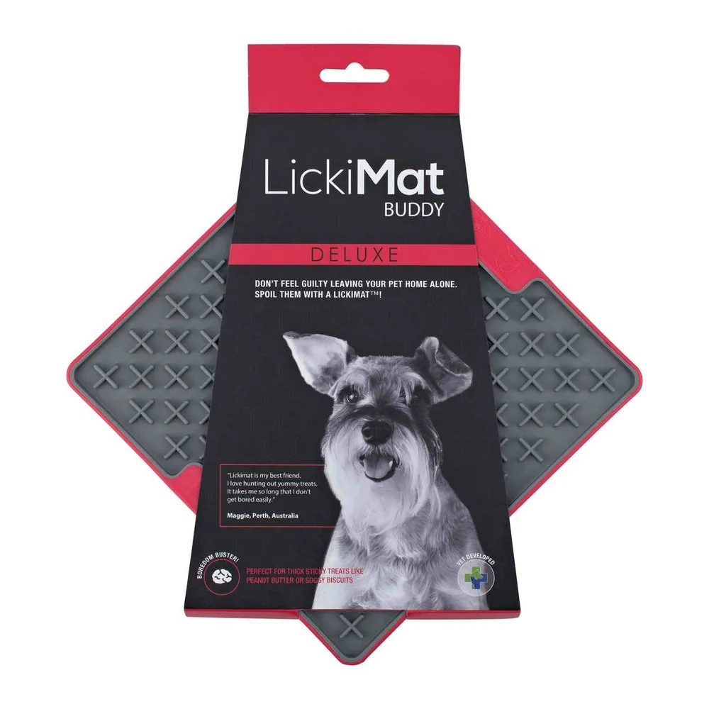 Lickimat Deluxe – rød v:4540781