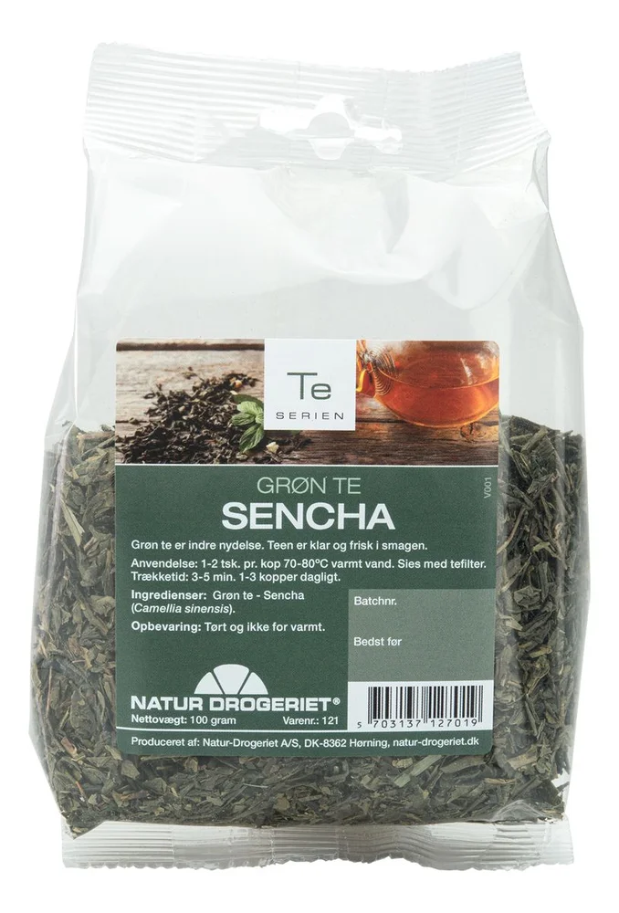 Natur-Drogeriet Grønn Sencha Grønn te – 100 g v:1275115