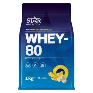 Star Nutrition Whey-80 Banana 1000g v:7291520 Star Nutrition Whey-80 Banana 1000g v:7291520