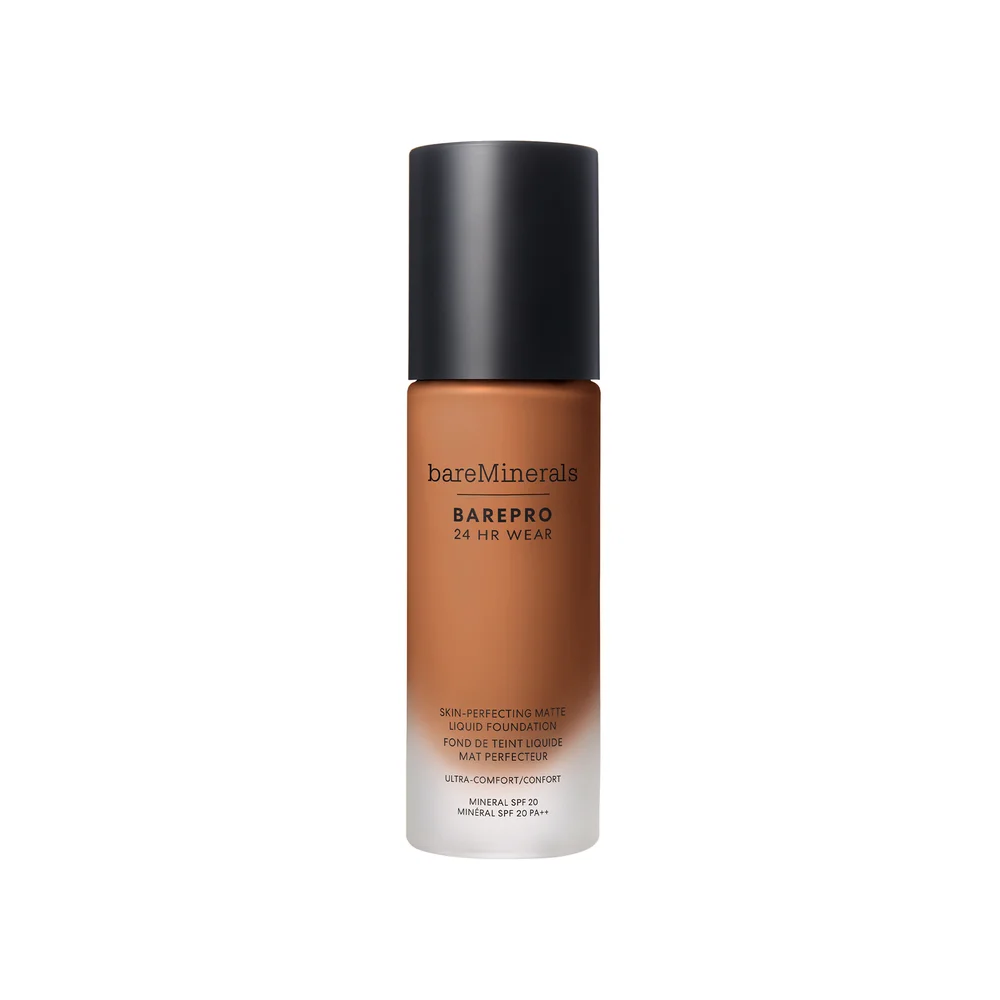 BAREPRO 24HR Skin-Perfecting Matte Liquid Foundation SPF 20 Deep 50 Neutral – bareMinerals v:8386377