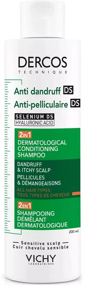 VICHY Anti-Dandruff 2–1 Shampoo + Conditioner 200 ml 200 ml v:4546005 VICHY Anti-Dandruff 2–1 Shampoo + Conditioner 200 ml 200 ml v:4546005