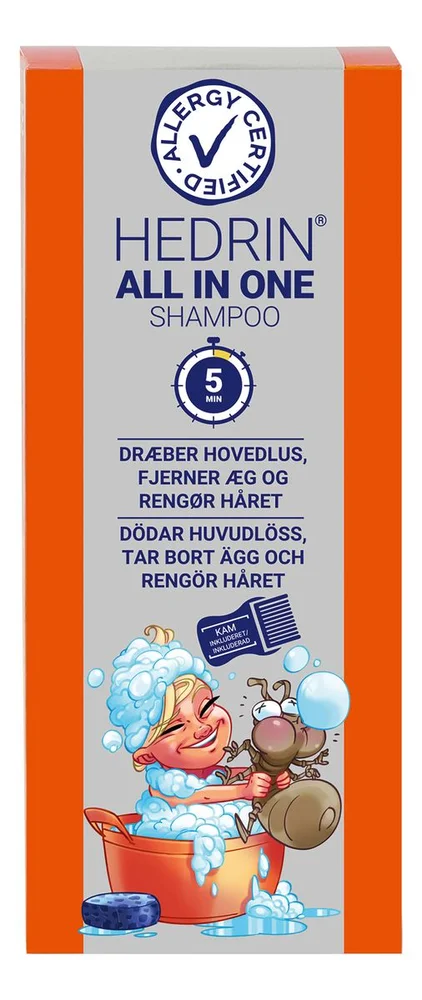 Hedrin All In One Shampoo – 200 ml. v:3680400 Hedrin All In One Shampoo – 200 ml. v:3680400