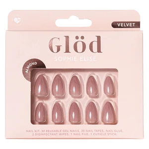 Glöd Sophie Elise Gel Nails Almond Velvet v:4453917
