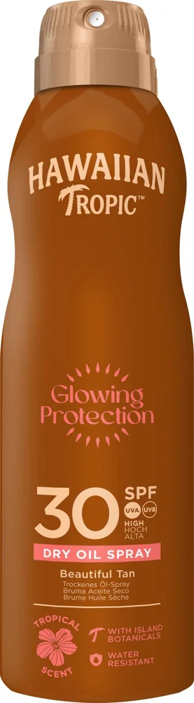 Hawaiian Tropic Glowing Protection Oil C-Spray SPF30 180 ml v:5289759 Hawaiian Tropic Glowing Protection Oil C-Spray SPF30 180 ml v:5289759