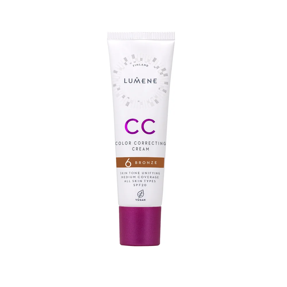 CC Color Correcting Cream SPF20 Foundation 6 Bronze - Lumene v:7619768