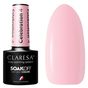 Claresa Nail Polish Hybrid Soak Off Celebration 04 5ml v:4206414 Claresa Nail Polish Hybrid Soak Off Celebration 04 5ml v:4206414