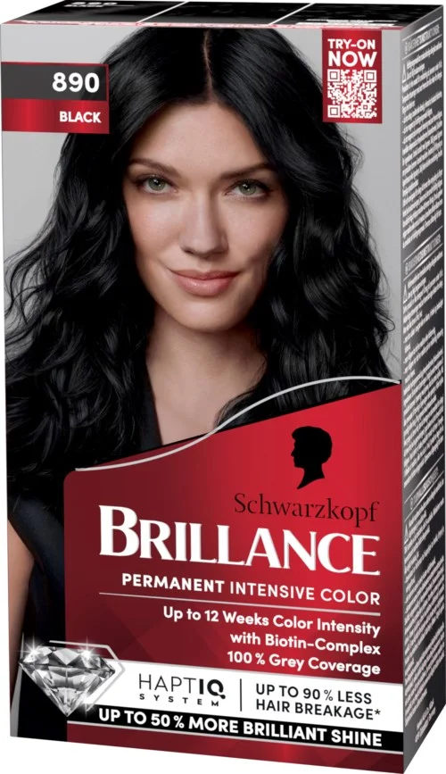 Schwarzkopf Brilliance 890 Black v:1954312 Schwarzkopf Brilliance 890 Black v:1954312