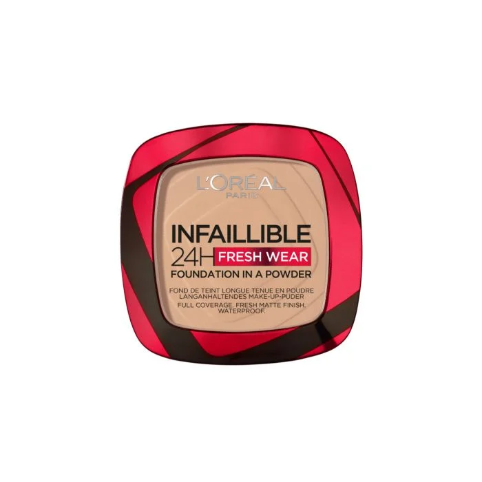 L'Oréal Paris Infaillible 24h Fresh Wear Powder Foundation 130 True Beige v:8547351