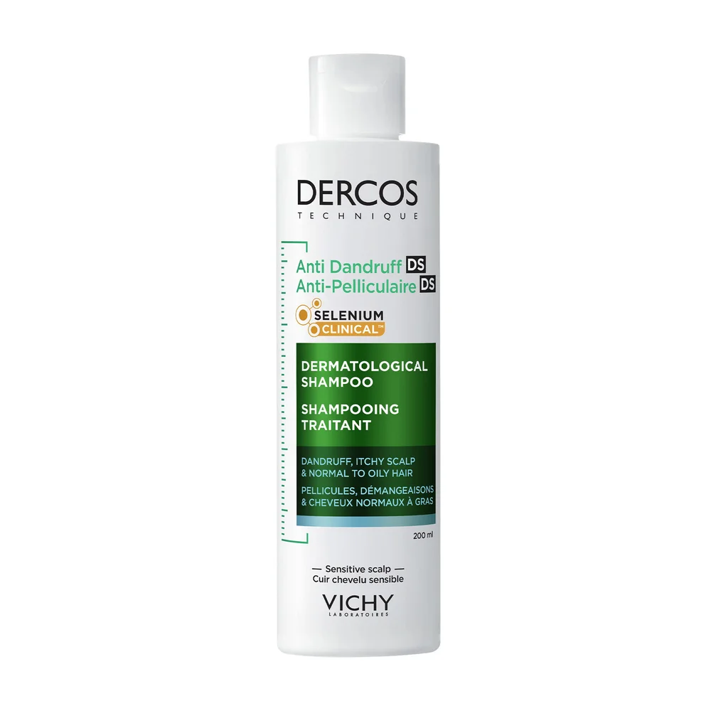 Dercos Anti-Dandruff Shampoo For Normal To Oily Hair 200 ml - Vichy v:8829639