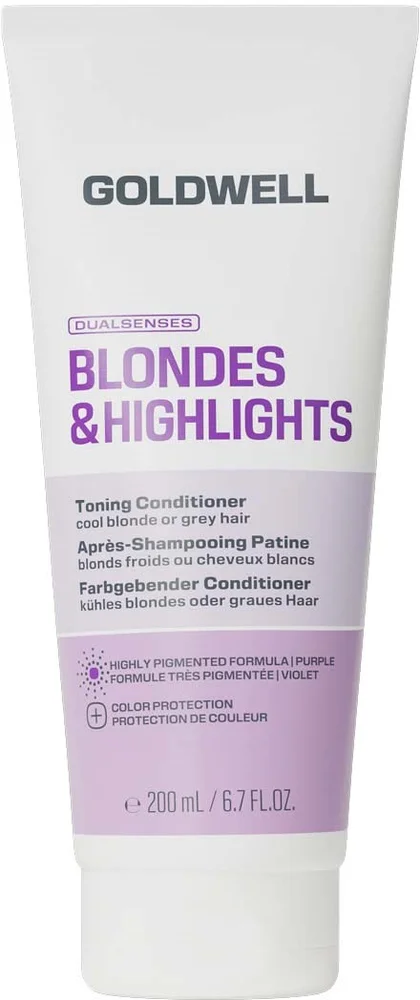 Goldwell Dualsenses Blondes & Highlights Toning Conditioner Purple 200 ml v:2221705