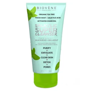 Biovène Super Cleanser Salicylic Acid + Organic Tea Tree Breakout Cleanser Face & Body 200ml v:9149504