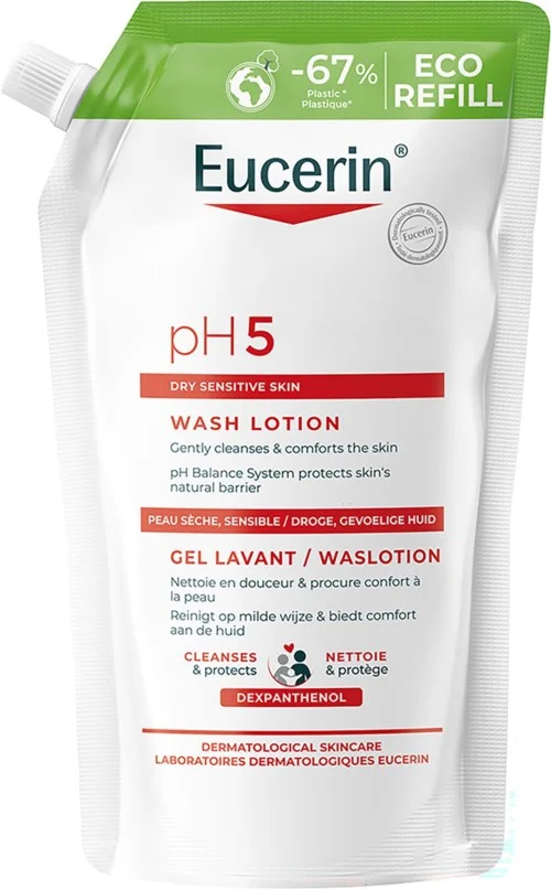 Eucerin pH5 Washlotion Refill Parfymert 400 ml v:5639852
