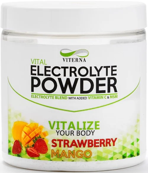 Viterna Electrolyte Powder Strawberry Mango 120 g v:1816733 Viterna Electrolyte Powder Strawberry Mango 120 g v:1816733