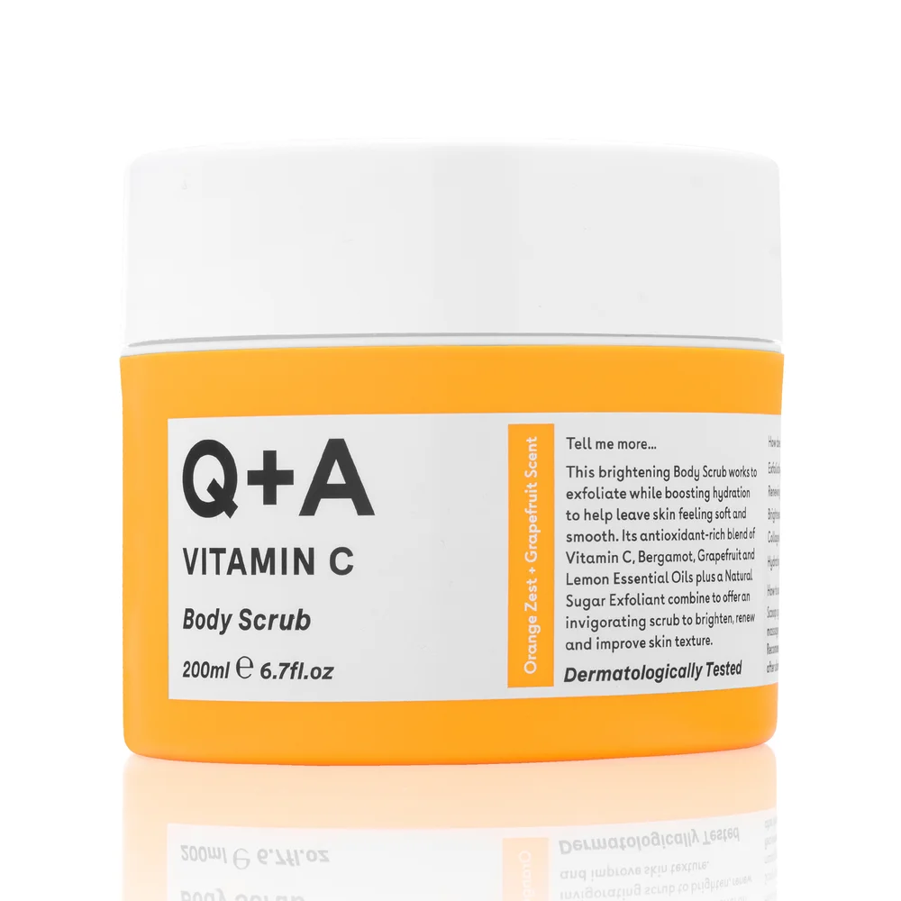 Q+A Vitamin C Body Scrub 200ml v:8291385 Q+A Vitamin C Body Scrub 200ml v:8291385
