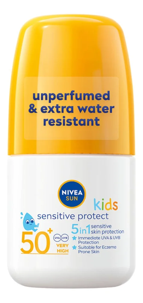 Nivea Sun Kids Sensitive Protect Roll-on SPF 50+ - 50 ml. v:4328802