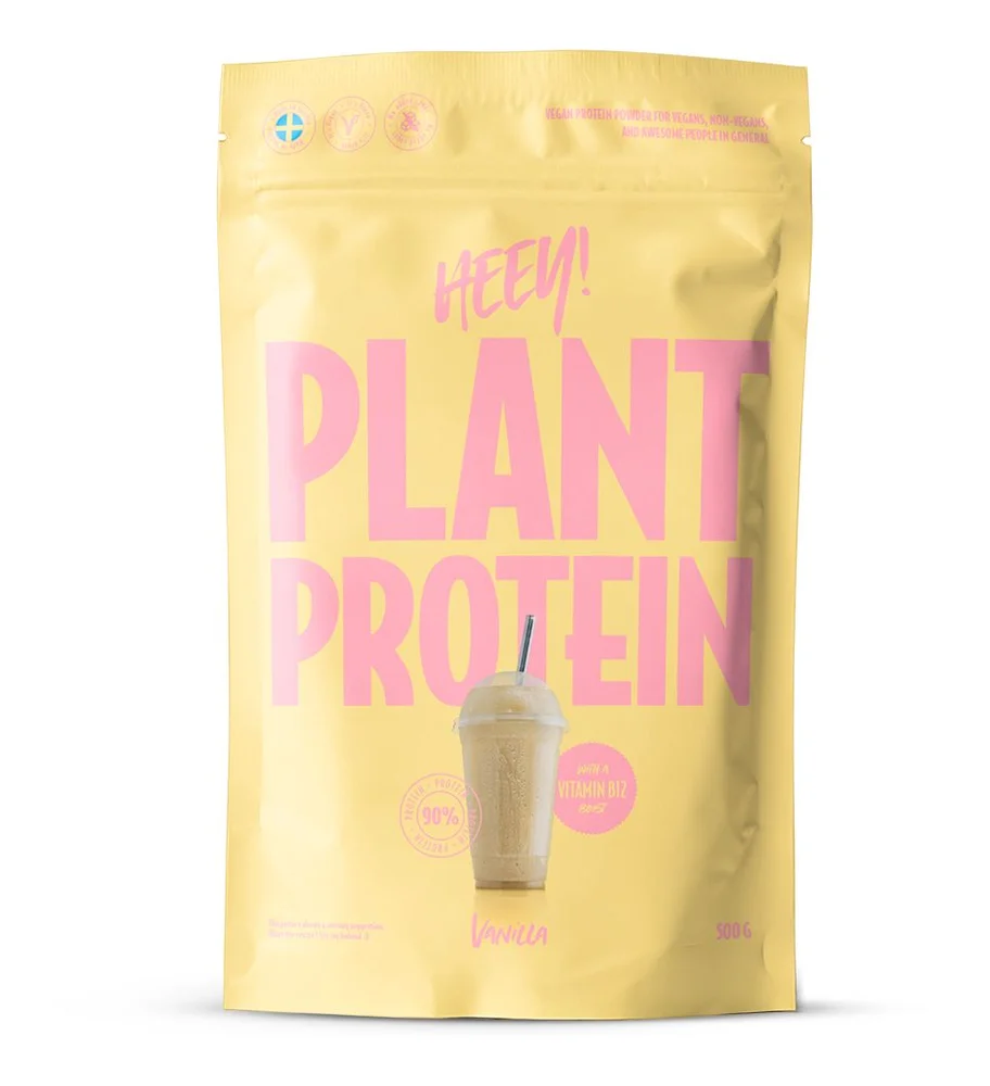 Heey! Vegan Plant Protein Vanilla – 500 g. v:8130876