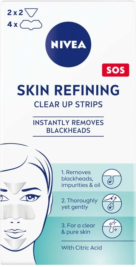 NIVEA Cleansing Porplåster Skin Refining Clear-up Strips v:7168616 NIVEA Cleansing Porplåster Skin Refining Clear-up Strips v:7168616