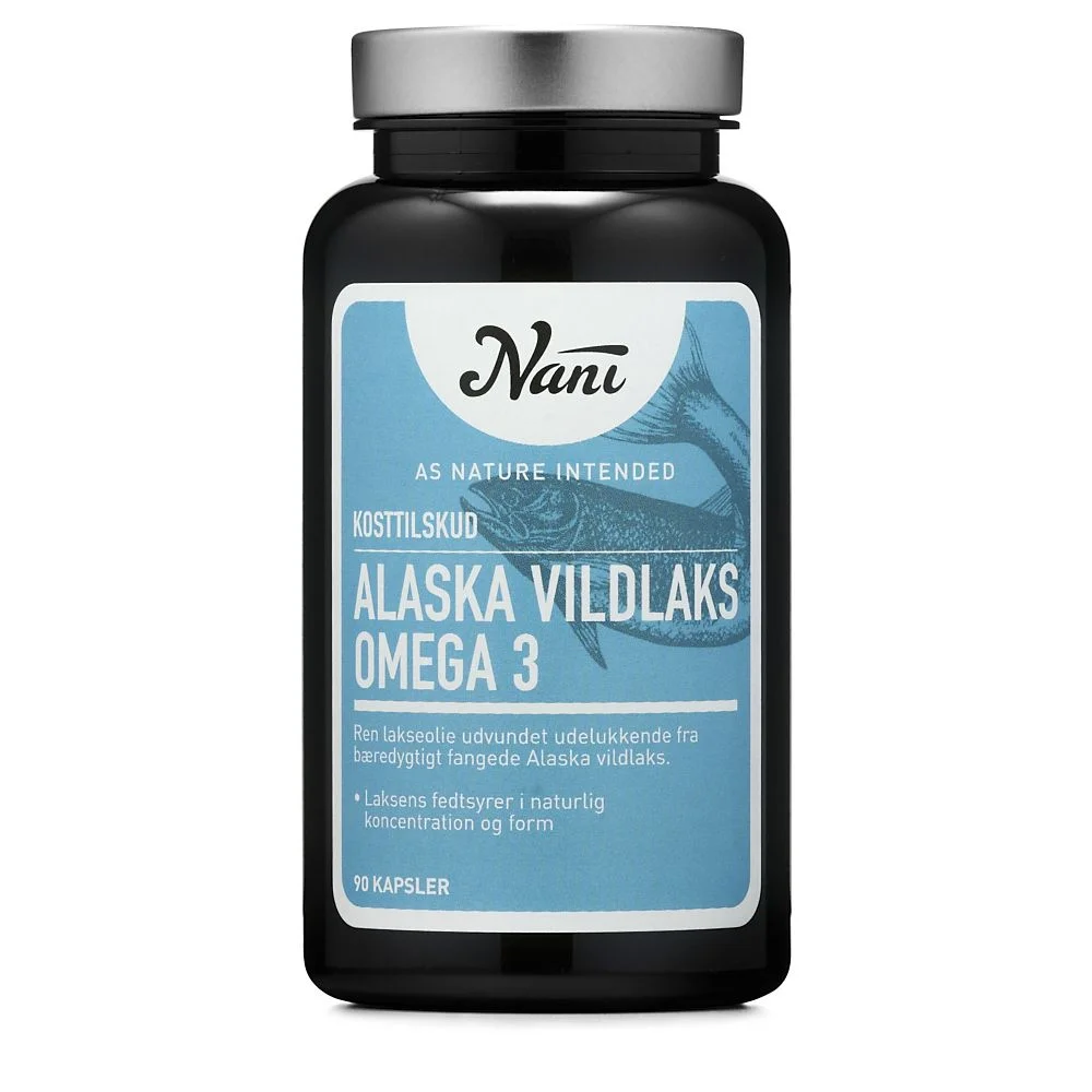 Nani Omega 3 fiskeolje – 90 kapsler. v:7415029 Nani Omega 3 fiskeolje – 90 kapsler. v:7415029