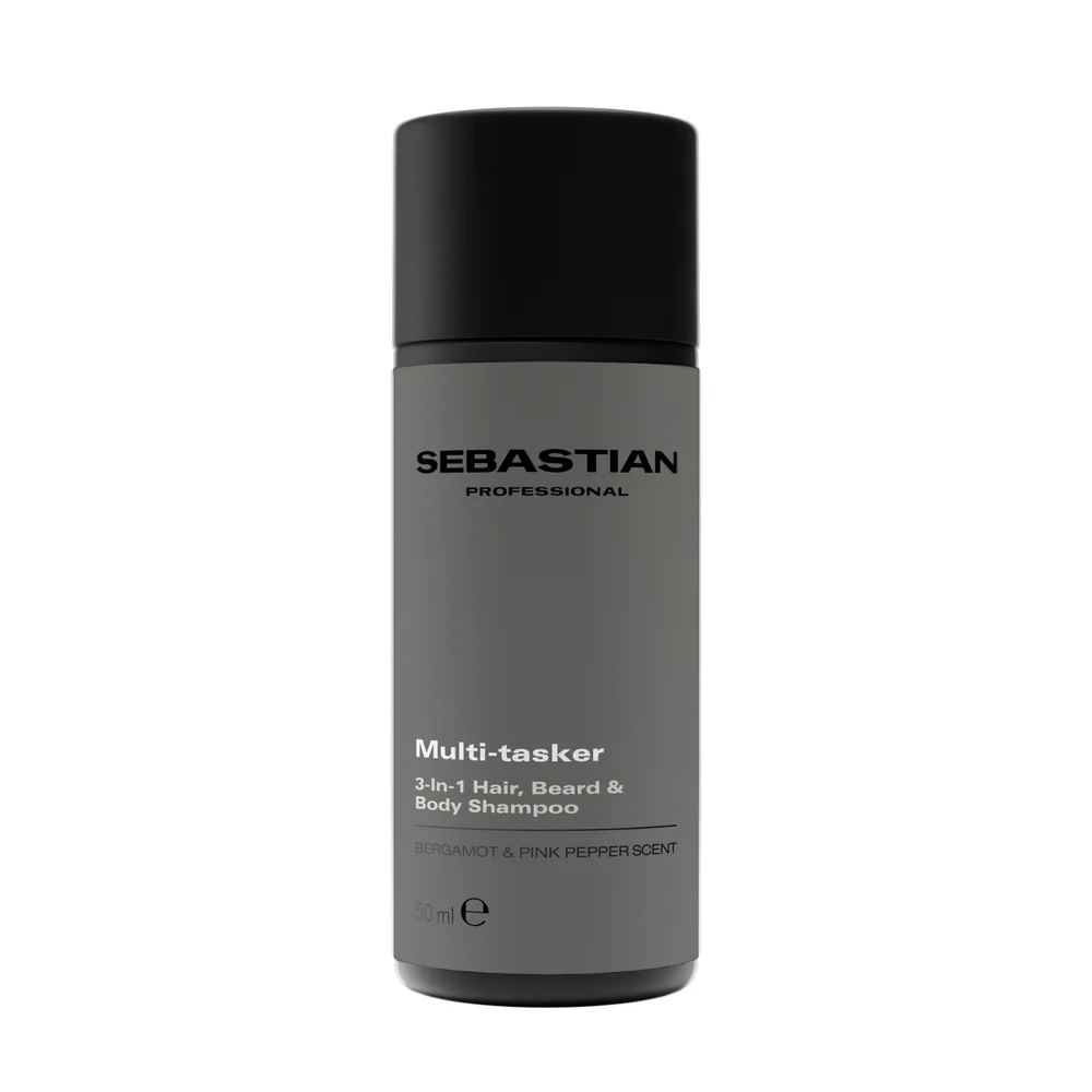 Multitasker for Men 3-in-1 Hair, Beard and Body Shampoo 50 ml – Sebastian Professional v:9337110 Multitasker for Men 3-in-1 Hair, Beard and Body Shampoo 50 ml – Sebastian Professional v:9337110