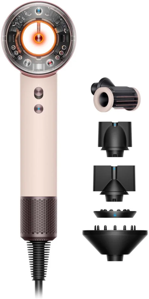 Dyson Supersonic Nural Hairdryer Straight+Wavy Ceramic Pink/Rose Gold v:1574561