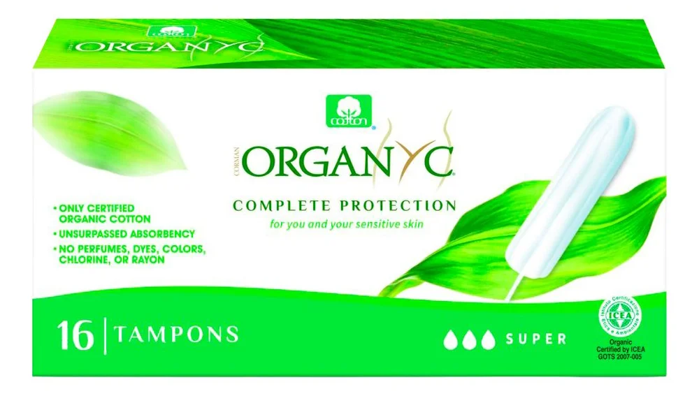 Organyc Økologiske Tamponer Regular u. Applikator – 16 stk. v:9165695 Organyc Økologiske Tamponer Regular u. Applikator – 16 stk. v:9165695