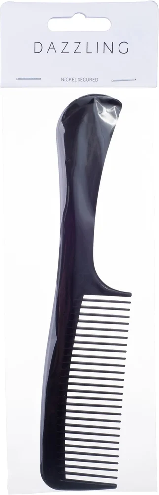 Dazzling Comb with Handle Black v:8679467