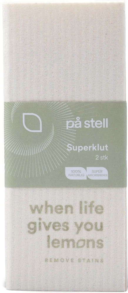 På Stell Superklut Med Banderoll 2 pcs v:4091138