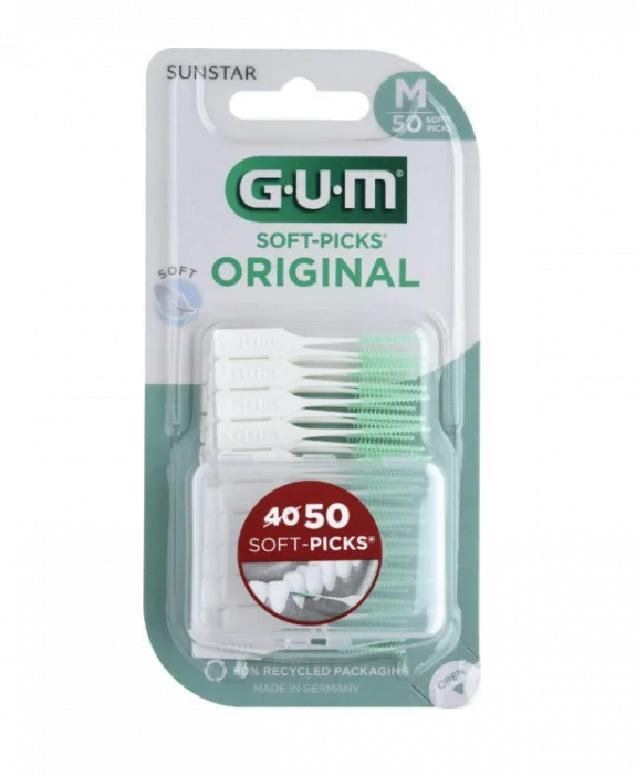 GUM Soft Picks Regular/Medium 50 stk v:8459877