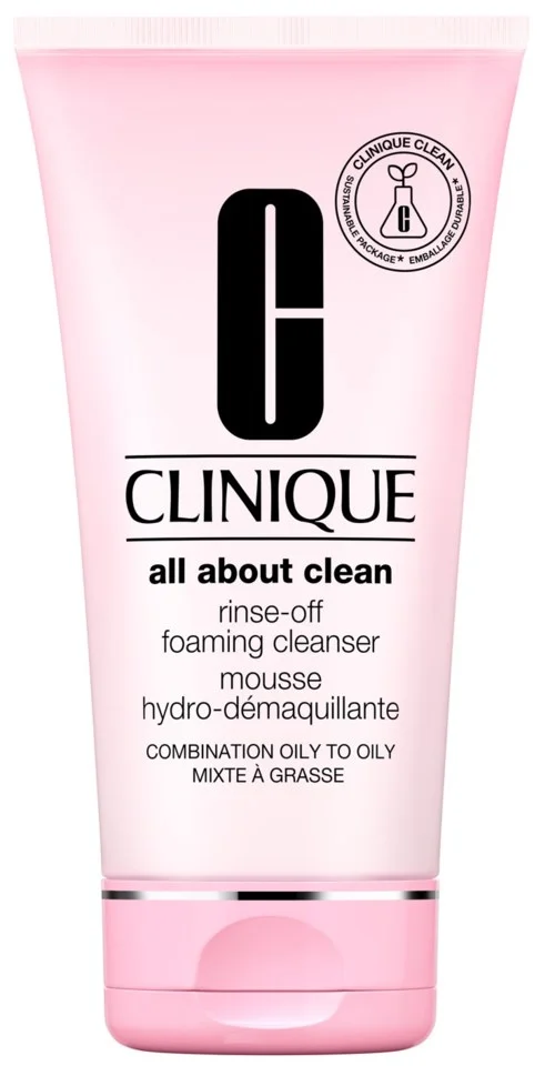 Clinique All About Clean Rinse-Off Foaming Cleanser 150 ml v:9460723 Clinique All About Clean Rinse-Off Foaming Cleanser 150 ml v:9460723