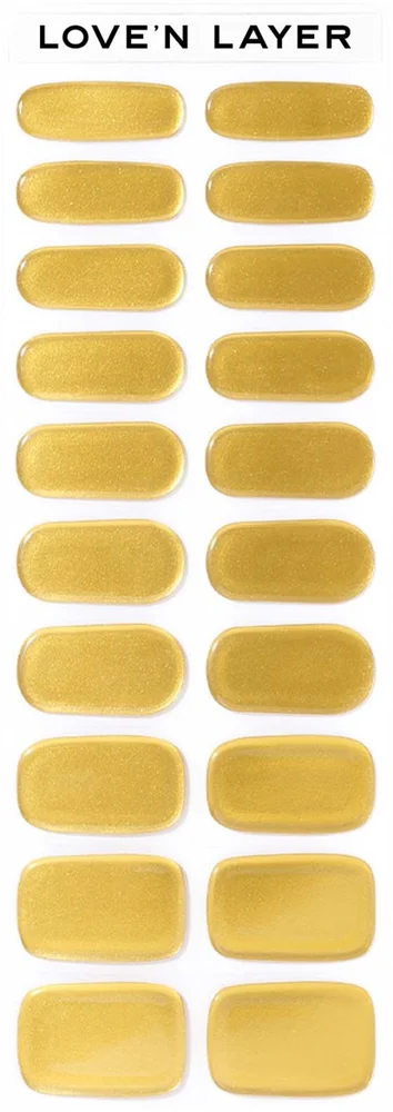 Love’n Layer Love Note Metallic Shiny Gold v:3315099 Love’n Layer Love Note Metallic Shiny Gold v:3315099