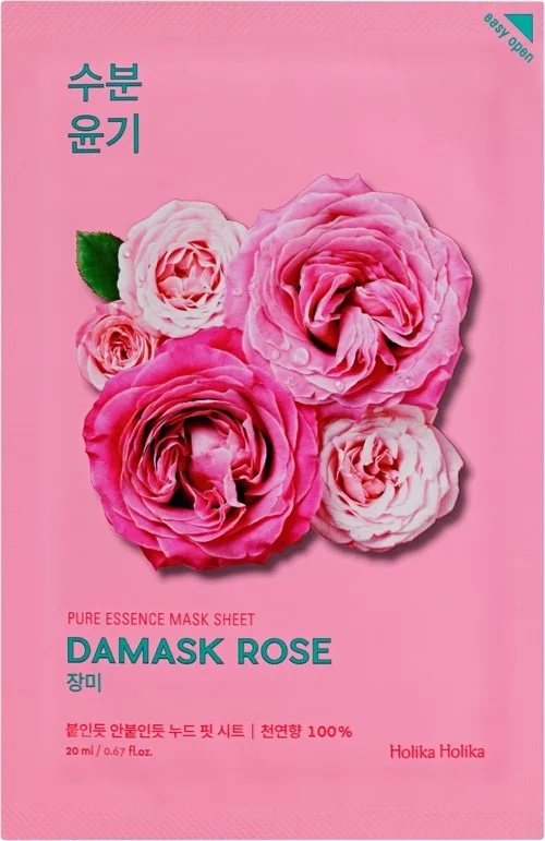 Holika Holika Pure Essence Mask Sheet Damask Rose 20 ml v:4257761 Holika Holika Pure Essence Mask Sheet Damask Rose 20 ml v:4257761