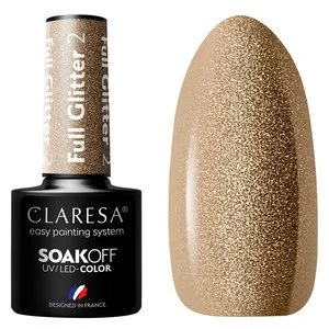Claresa Nail Polish Hybrid Soak Off Full Glitter 02 5ml v:1868977 Claresa Nail Polish Hybrid Soak Off Full Glitter 02 5ml v:1868977