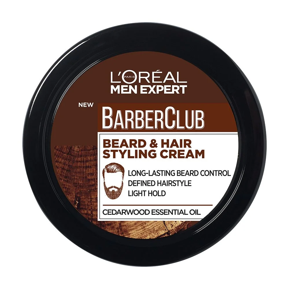 L'Oréal Men Expert Barber Club Beard & Hair Styling Cream - 75 m v:8744668