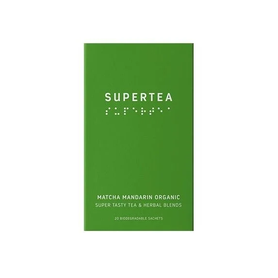 Teministeriet Supertea Matcha Mandarin Organic – 20 teposer v:8549103 Teministeriet Supertea Matcha Mandarin Organic – 20 teposer v:8549103