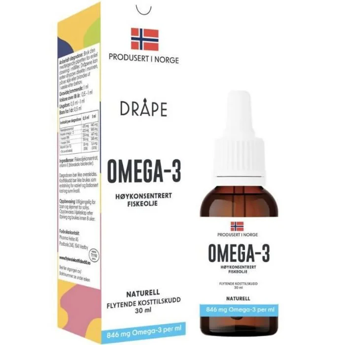 Dråpe omega-3 naturell v:6151998