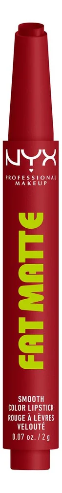 NYX Professional Makeup Fat Matte Slick Click Lip Balm - 18 Berry Smooth - 2 g. v:2738358