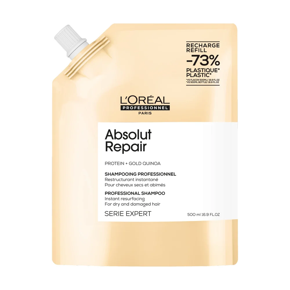 Absolut Repair Gold Shampoo 500 ml, Refill – L’Oréal Professionnel v:3873203 Absolut Repair Gold Shampoo 500 ml, Refill – L’Oréal Professionnel v:3873203