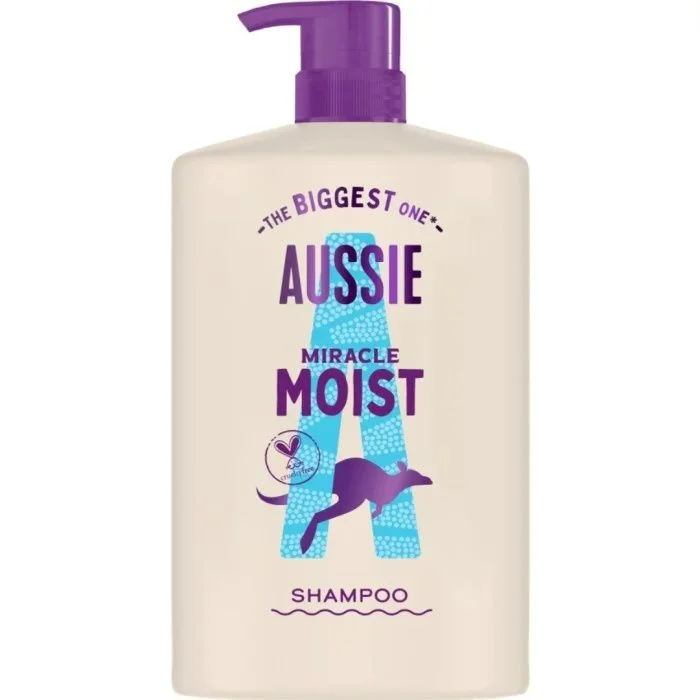Aussie Miracle Moist Sjampo 1000 ml v:9444333