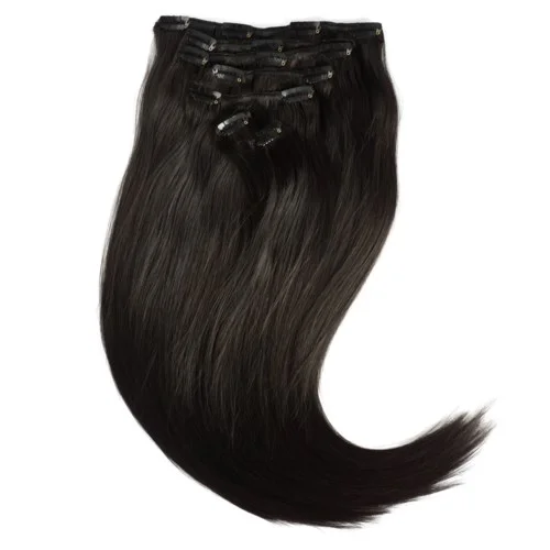 Rapunzel of Sweden Classic Clip-ins Straight / Medium Volume / 7 pieces 40 cm 1.2 Black Brown v:8137997 Rapunzel of Sweden Classic Clip-ins Straight / Medium Volume / 7 pieces 40 cm 1.2 Black Brown v:8137997