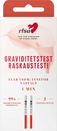 RFSU graviditetstest strips 2 stk v:1795469 RFSU graviditetstest strips 2 stk v:1795469