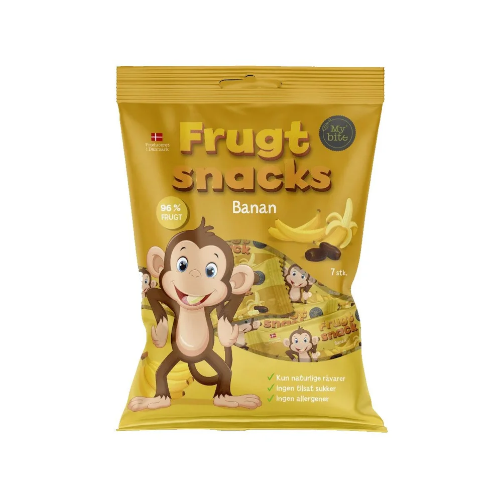 Nordthy Frukt Snacks Banan - 7 stk. v:6885332