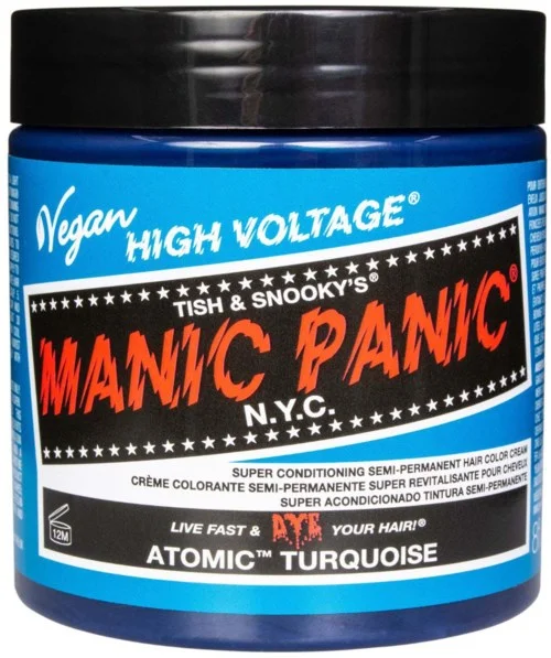 Manic Panic Classic Creme 237 ml Atomic Turquoise v:5152260 Manic Panic Classic Creme 237 ml Atomic Turquoise v:5152260